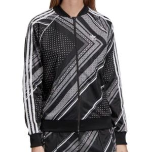 ADIDAS Women’s SST bandana print Track Top